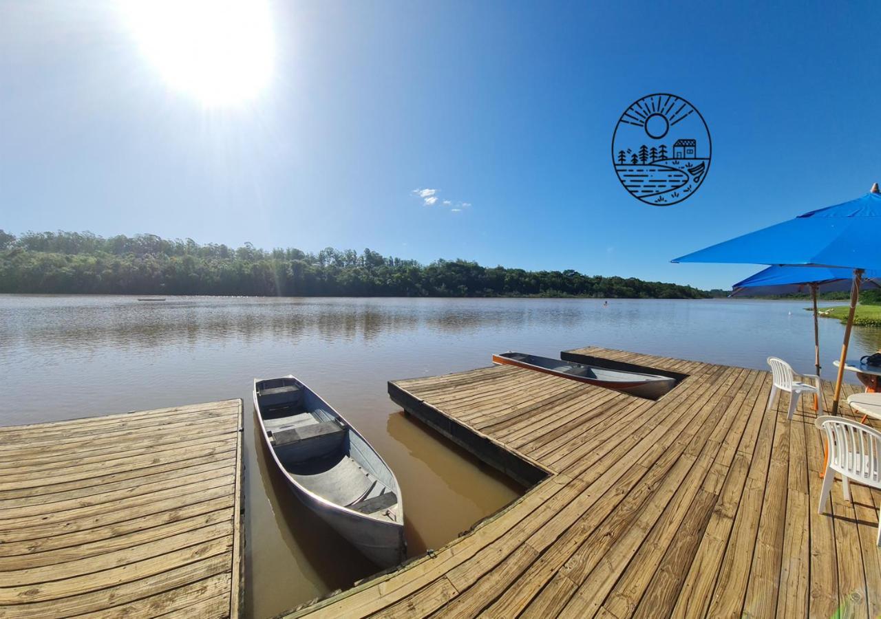 Com Piscina Recanto Do Lago No Santa Barbara Resort Residence Агуас-ді-Санта-Барбара Екстер'єр фото